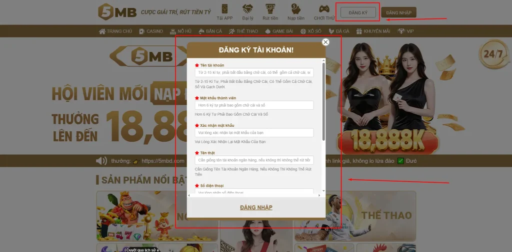 Đăng Ký 5MB 2025 – Hướng Dẫn Chi Tiết & Ưu Đãi 100K Tân Thủ